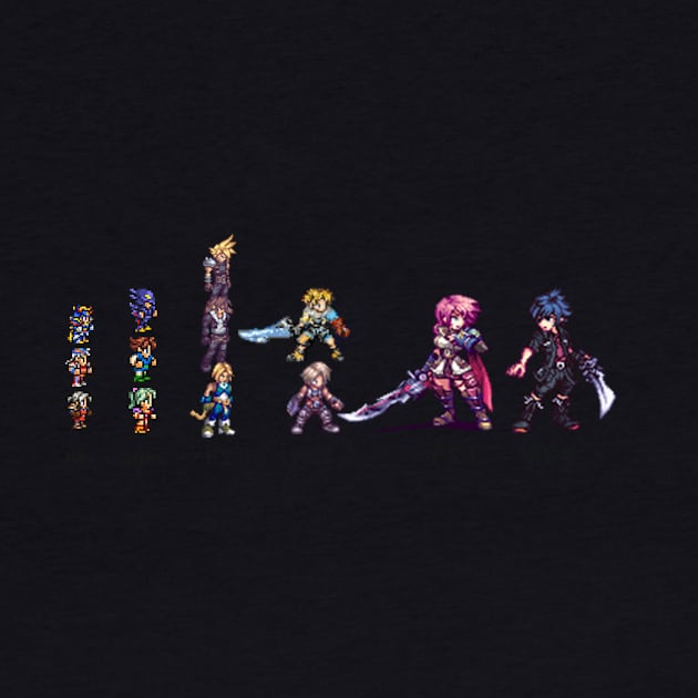 Final Fantasy Evolution by sephcornel